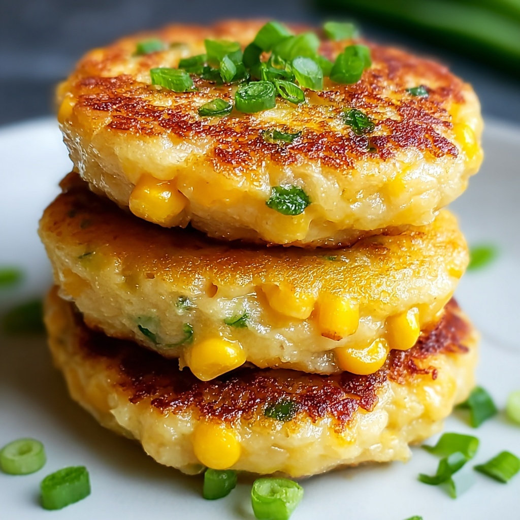 Cheesy Corn Fritters Recipe - Recipe Image