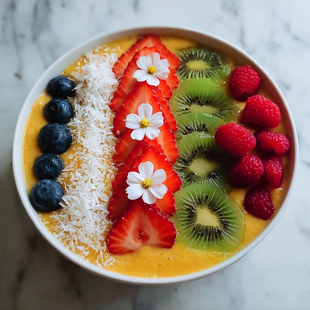 Tropical Smoothie Bowl Recipe - Recipe Image