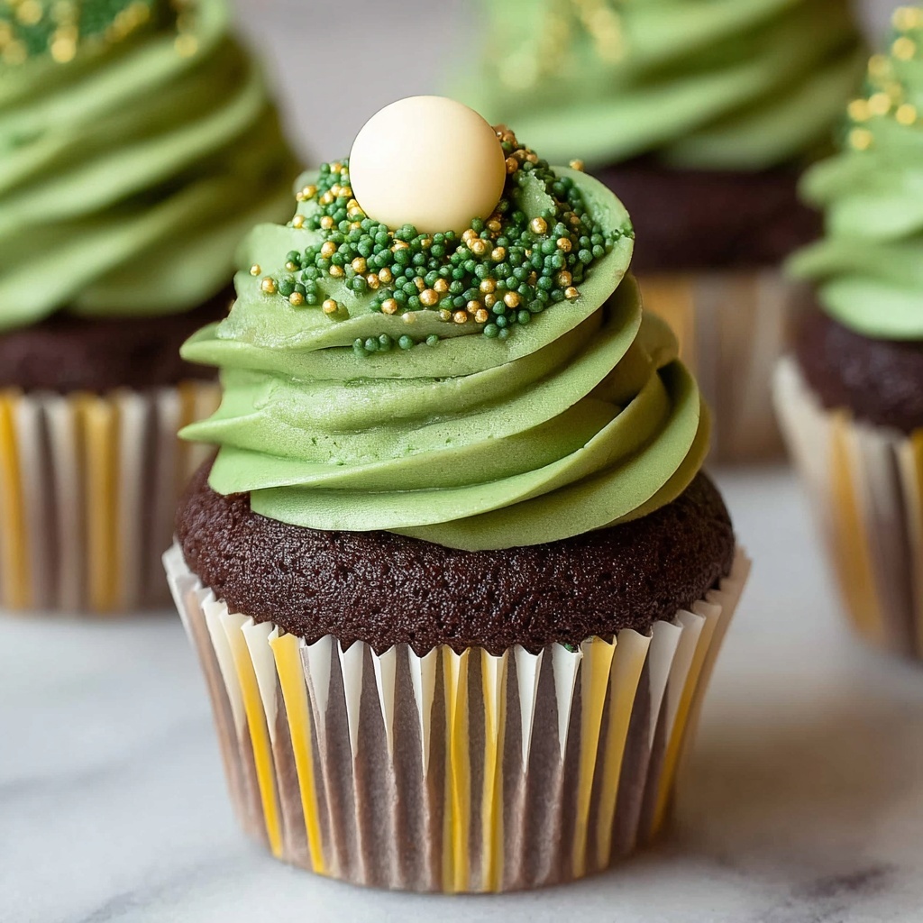 Green Velvet Cupcakes Recipe - Recipe Image