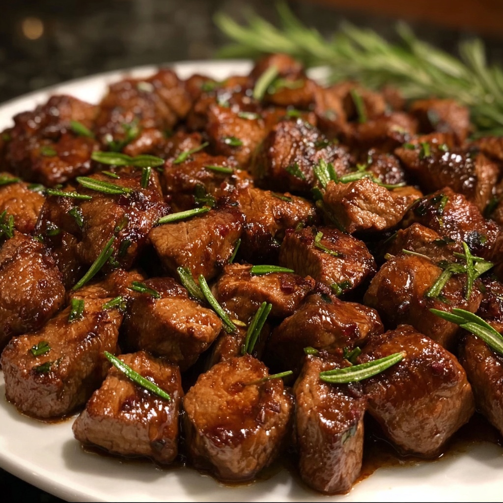 Crockpot Steak Bites: Juicy and Tender Slow Cooker Recipe - Recipe Image