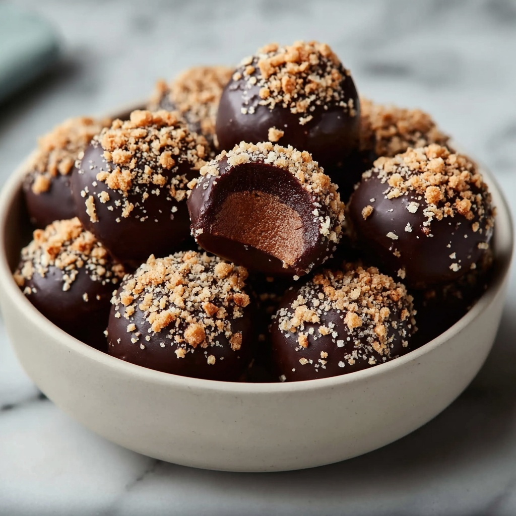 Easy Chocolate Balls Recipe - Recipe Image