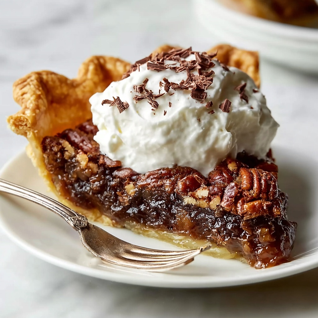 Dark Chocolate Pecan Pie Recipe - Recipe Image