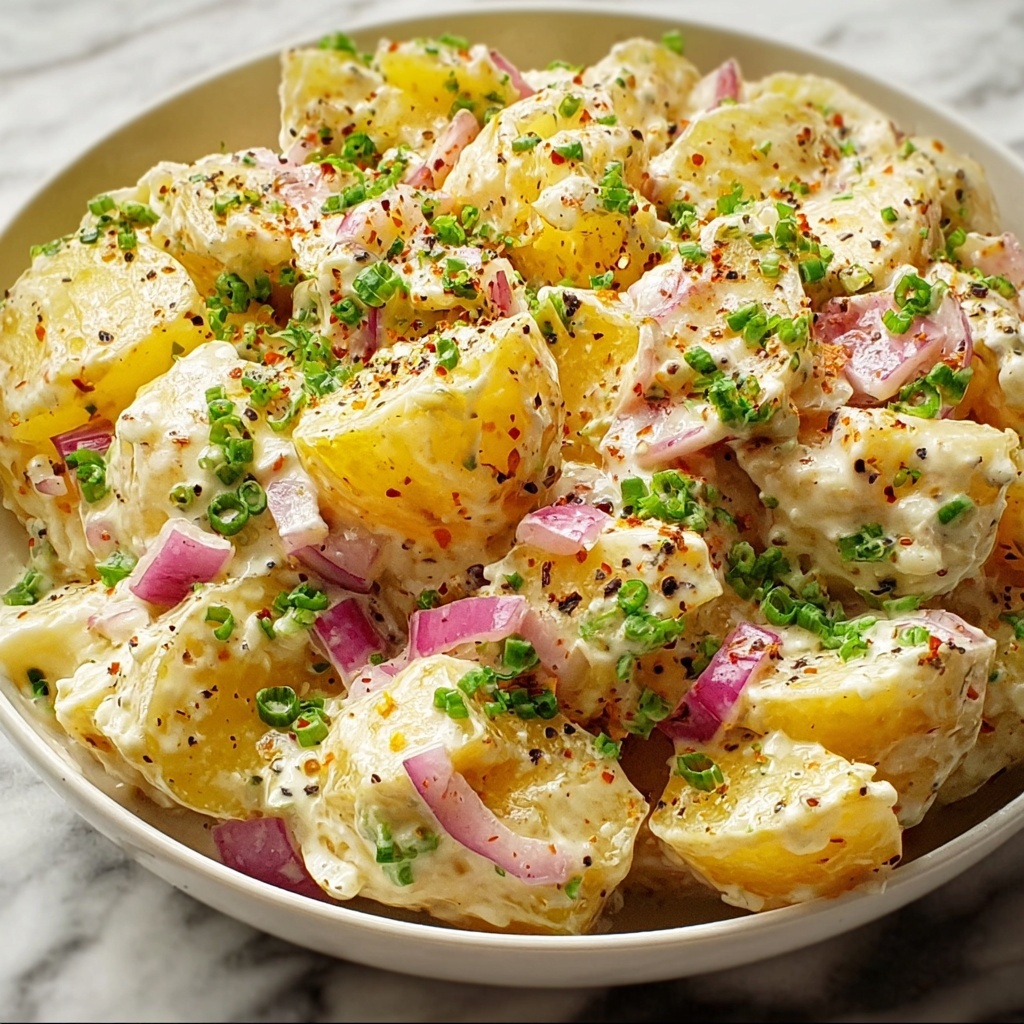 Smashed Potato Salad with Pickles, Dill, and Capers Recipe - Recipe Image