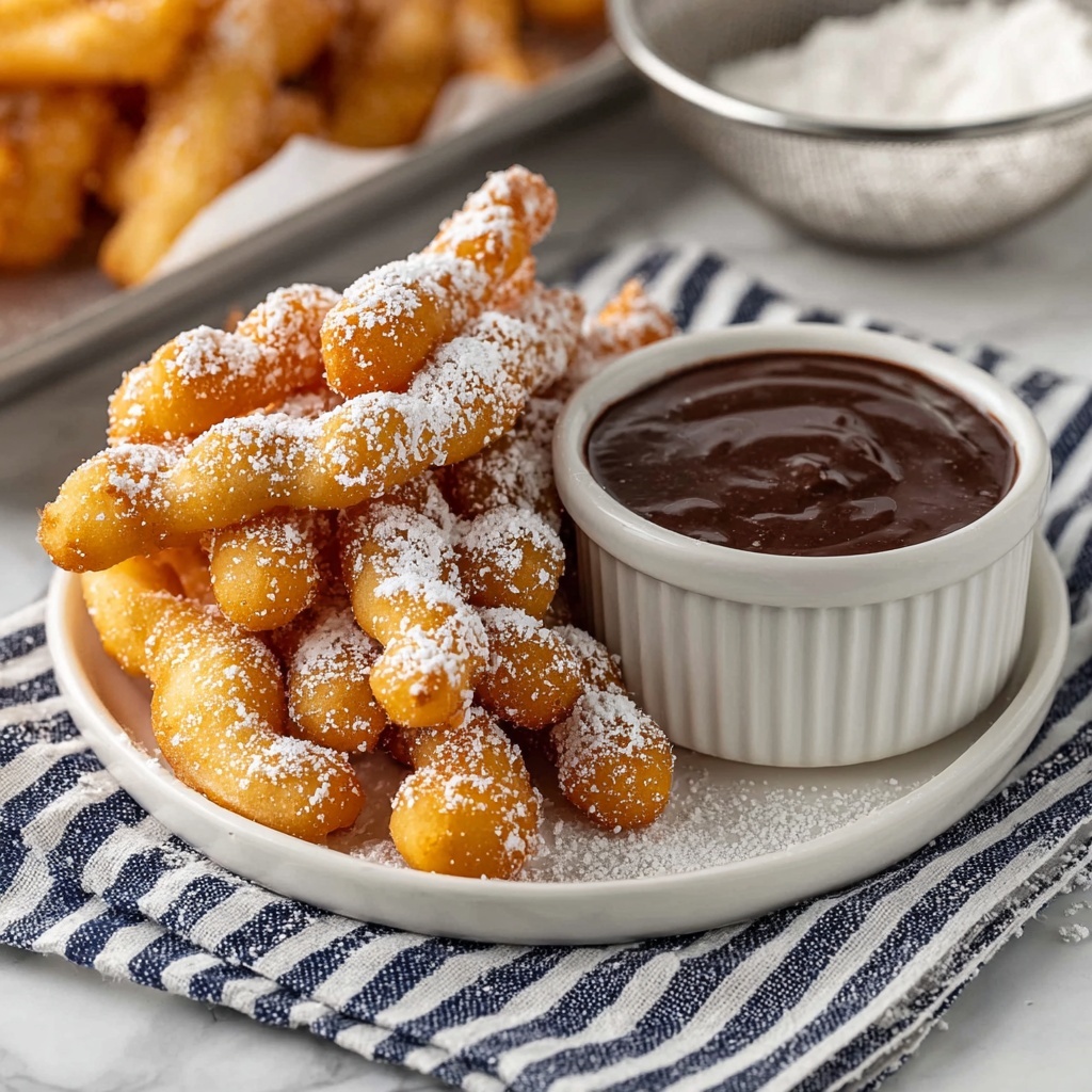 Funnel Cake Fries Recipe - Recipe Image