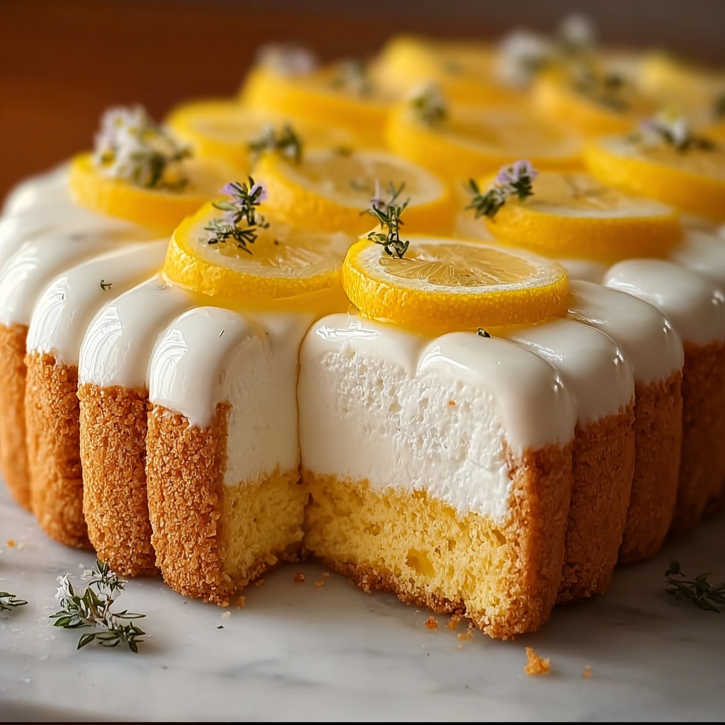 Lemon Cream Cheese Pound Cake with Lemon Cream Cheese Frosting Recipe - Recipe Image