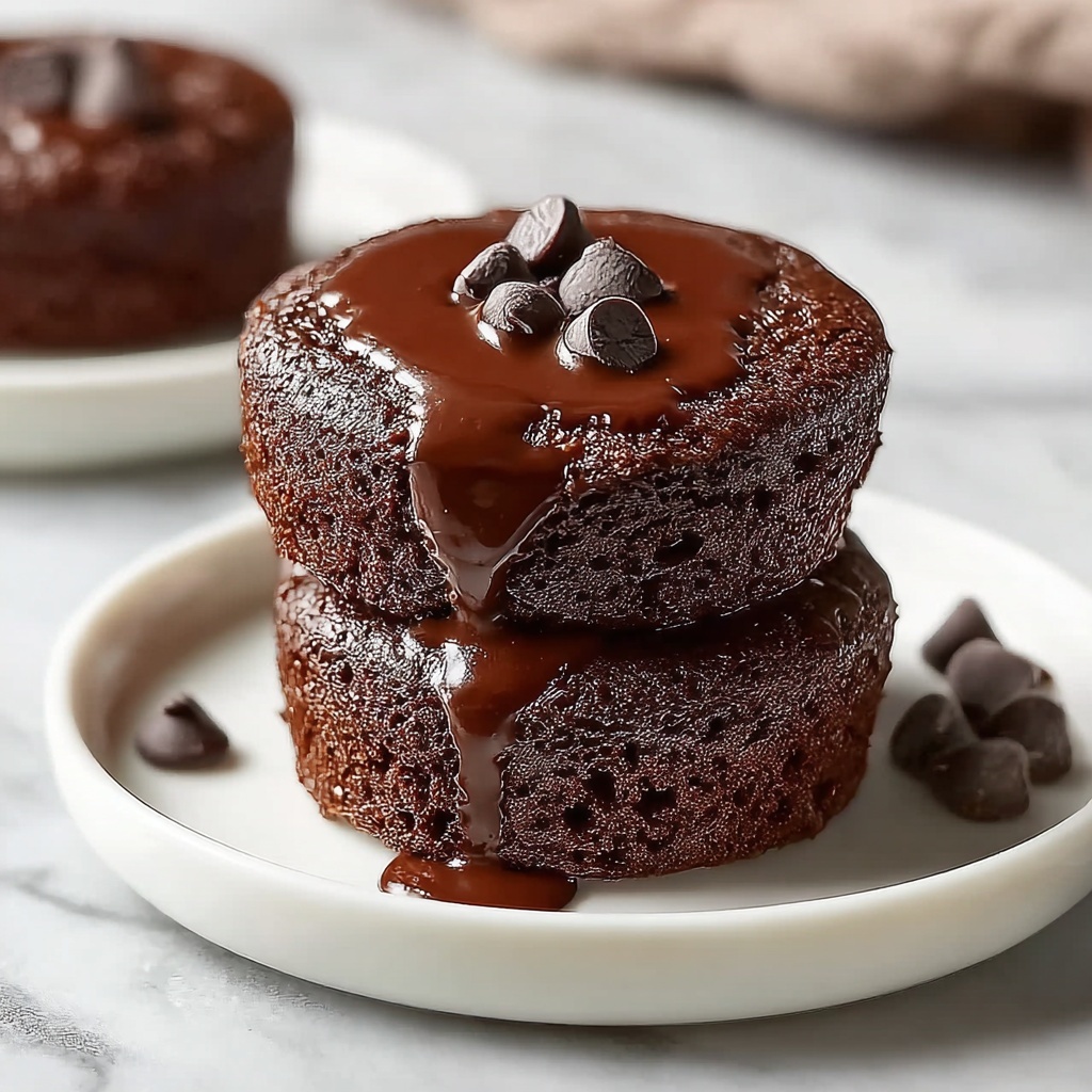 Mini Chocolate Fudge Cakes Recipe - Recipe Image