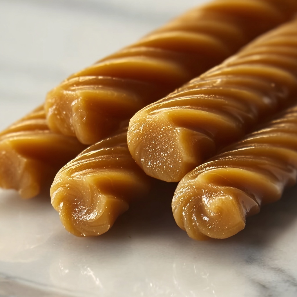 Caramel Pastel Noodles with Edible Glitter Recipe - Recipe Image