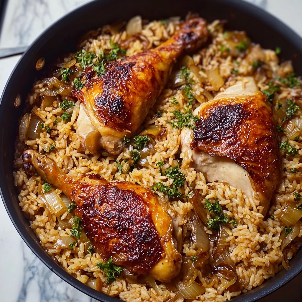 One Pot Sticky Coconut Rice & Chicken Recipe - Recipe Image