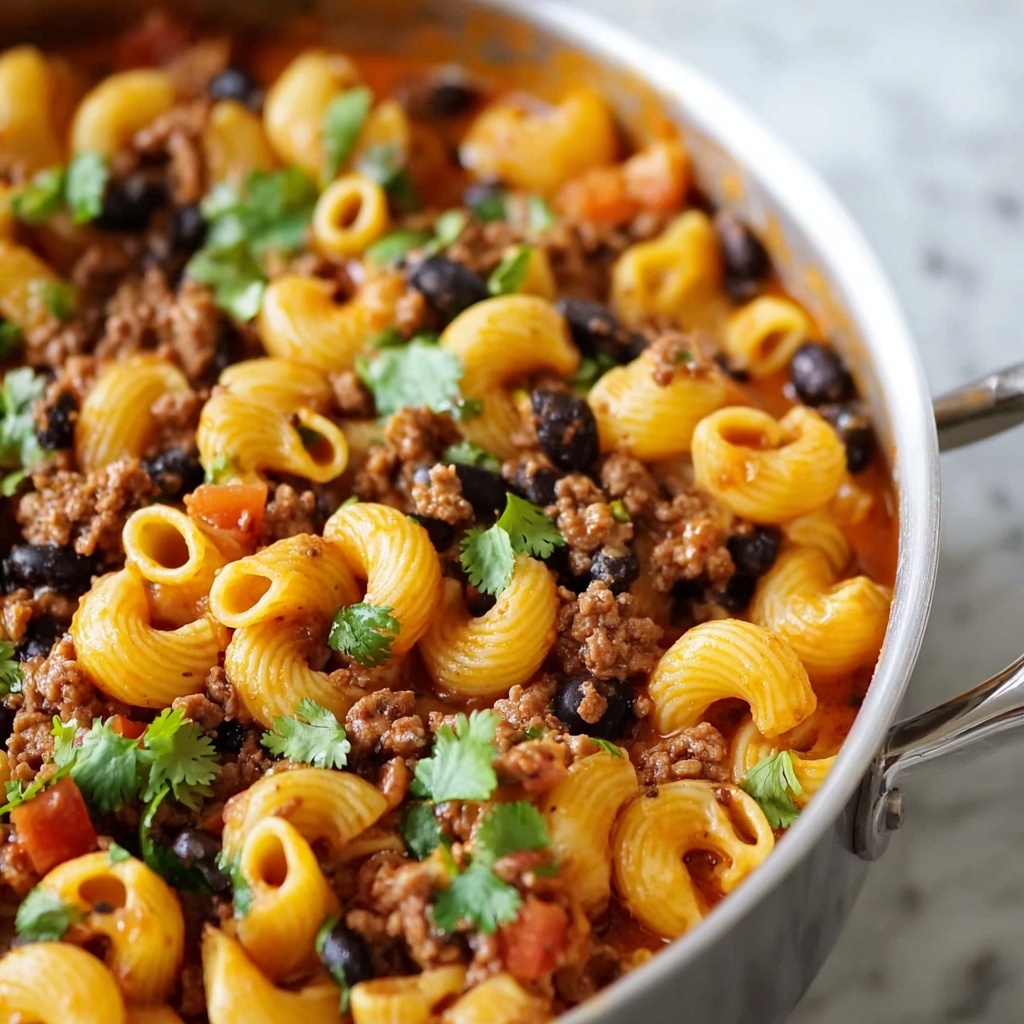 One Pot Chili Mac and Cheese Recipe - Recipe Image