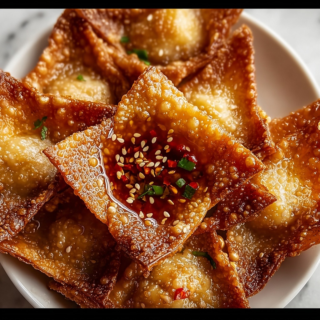 Crab Rangoons with Orange Sweet Chili Dipping Sauce Recipe - Recipe Image