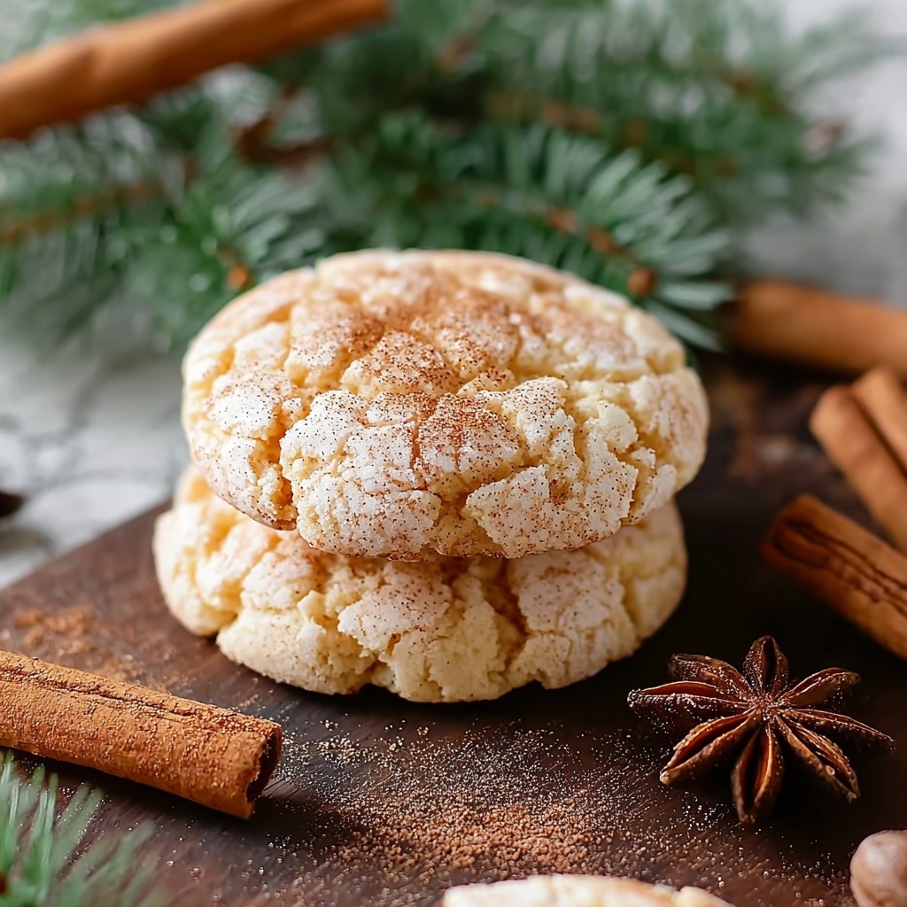 Cinnamon Eggnog Christmas Cookies Recipe - Recipe Image
