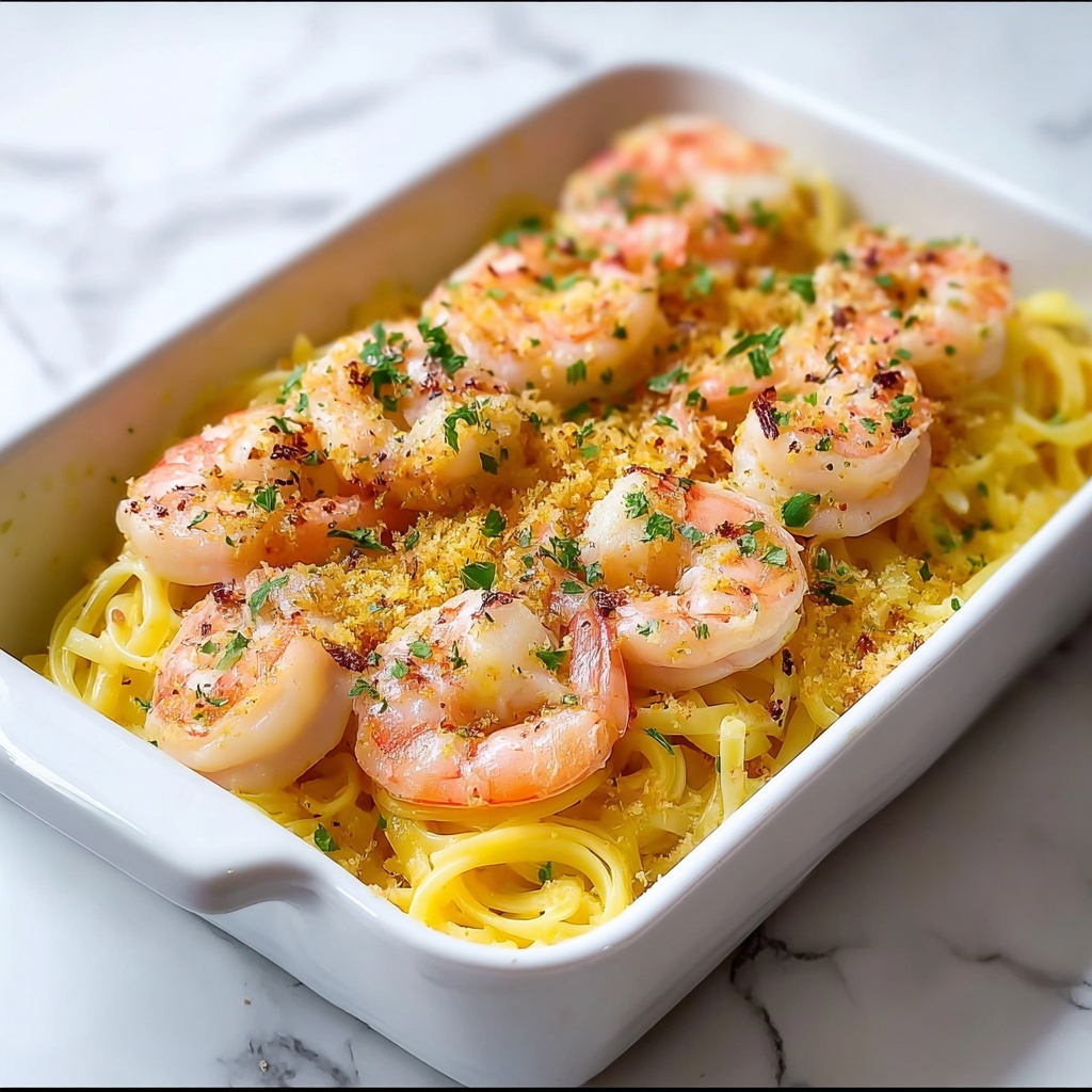 Baked Shrimp Scampi Recipe - Recipe Image