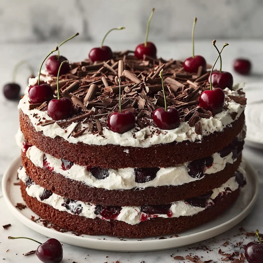 Chocolate & Cherry Delight Recipe - Recipe Image