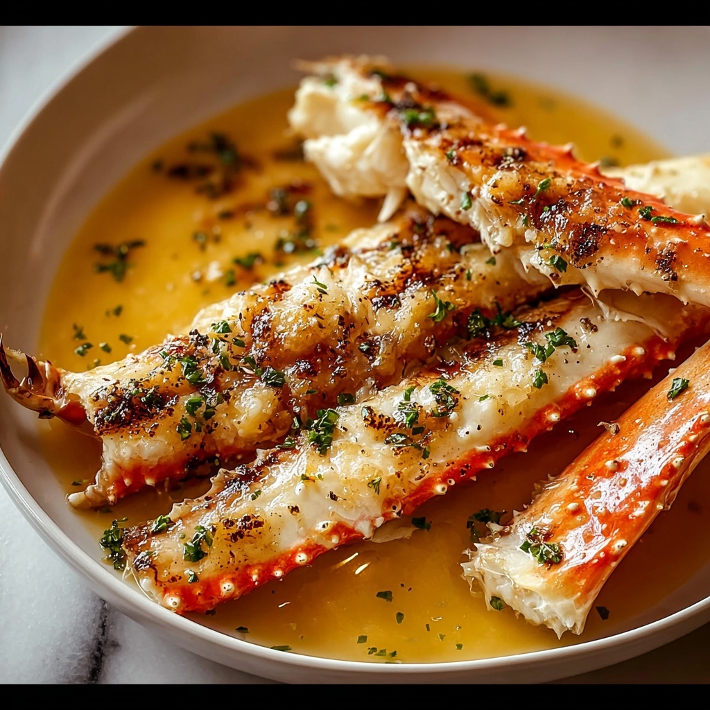 Garlic Butter Baked Crab Legs Recipe - Recipe Image