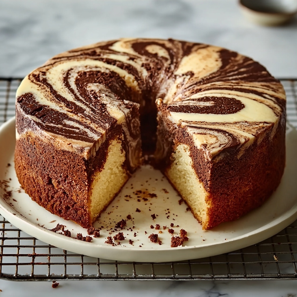 Classic Marble Cake Recipe - Recipe Image