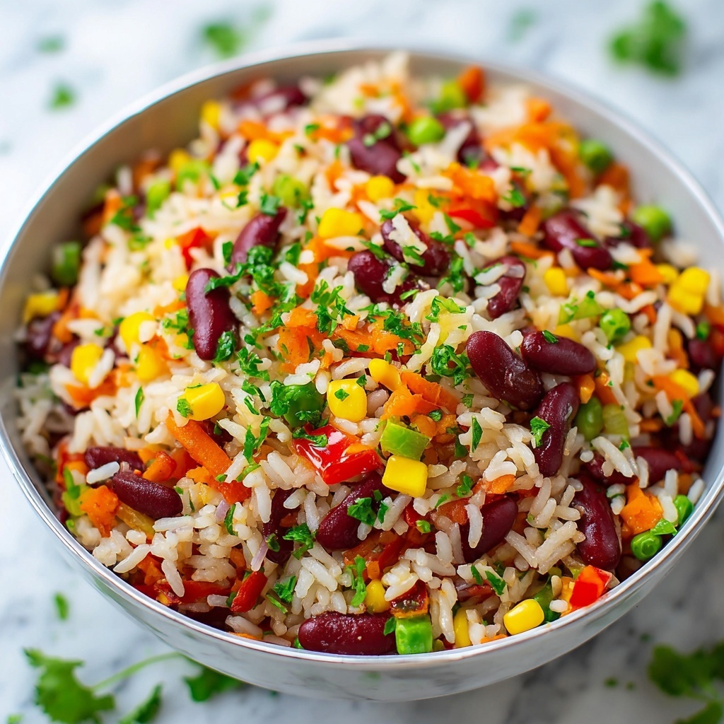 Very Veggie Rice and Beans Recipe - Recipe Image
