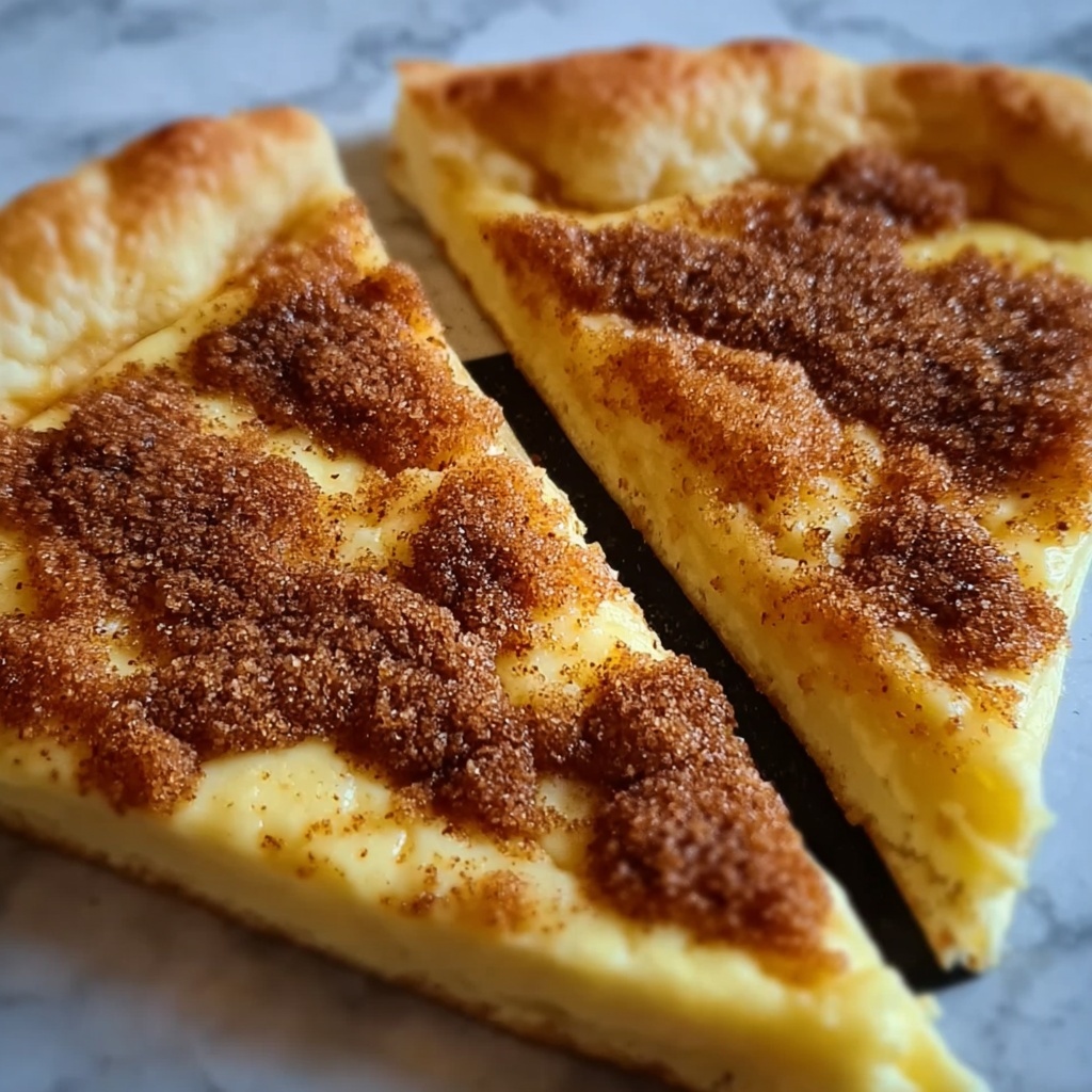 Sweet and Crunchy Cinnamon-Sugar Pizza Recipe - Recipe Image
