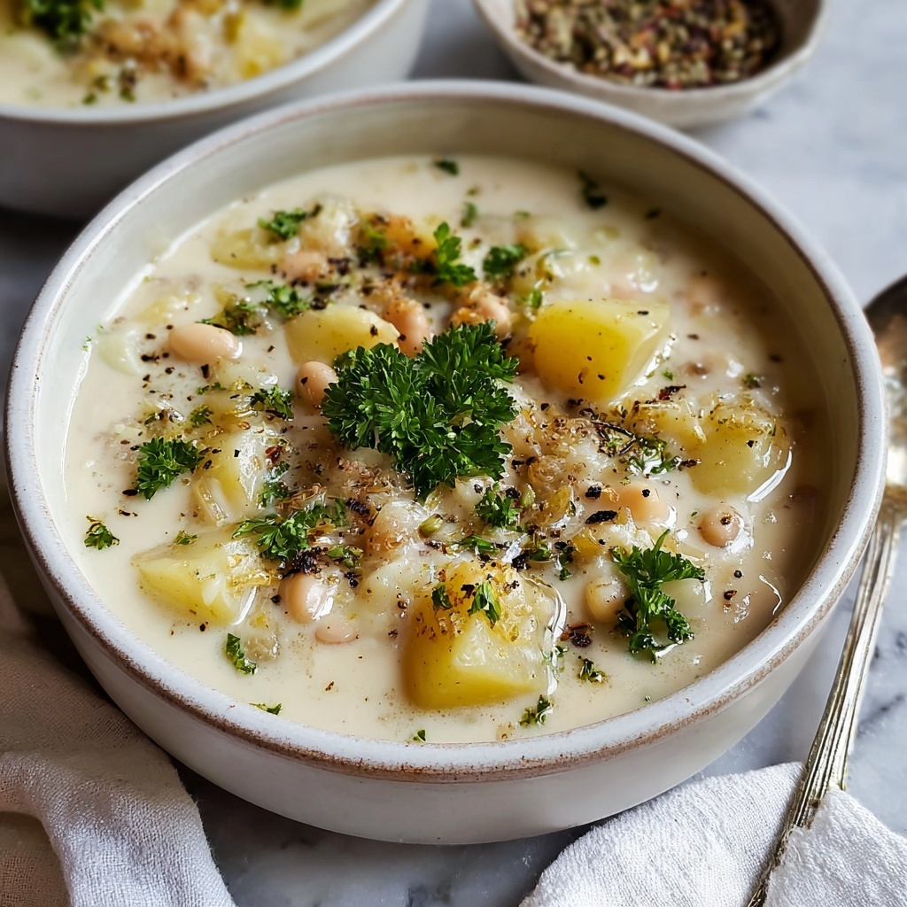 Potato and Black Bean Soup Recipe - Recipe Image