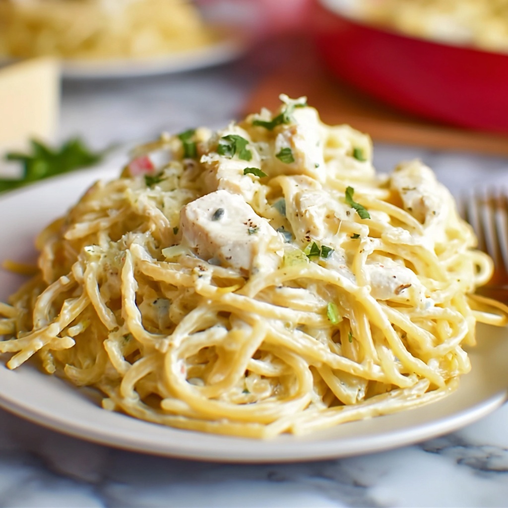 Easy Chicken Tetrazzini Recipe - Recipe Image