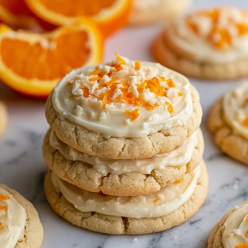 Orange Creamsicle Cookies Recipe - Recipe Image