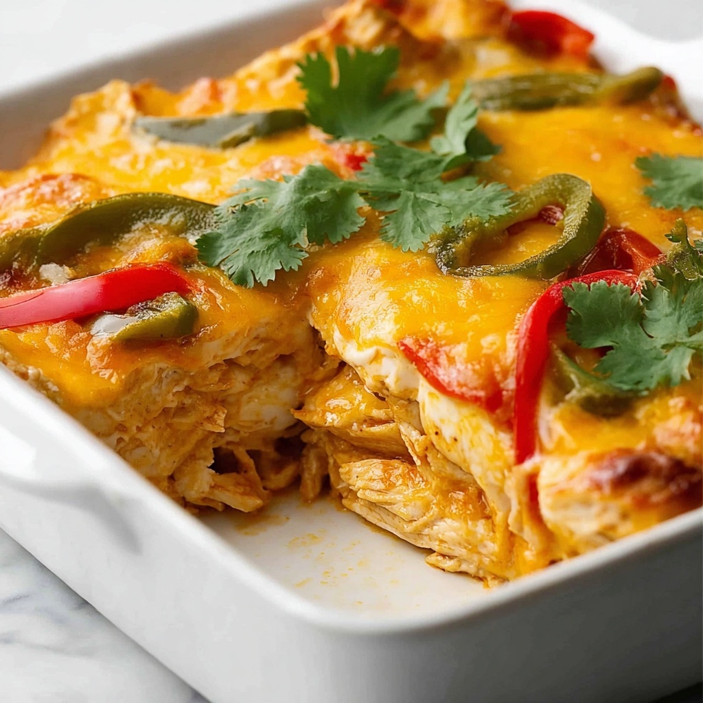 Chicken Fajita Casserole Recipe - Recipe Image