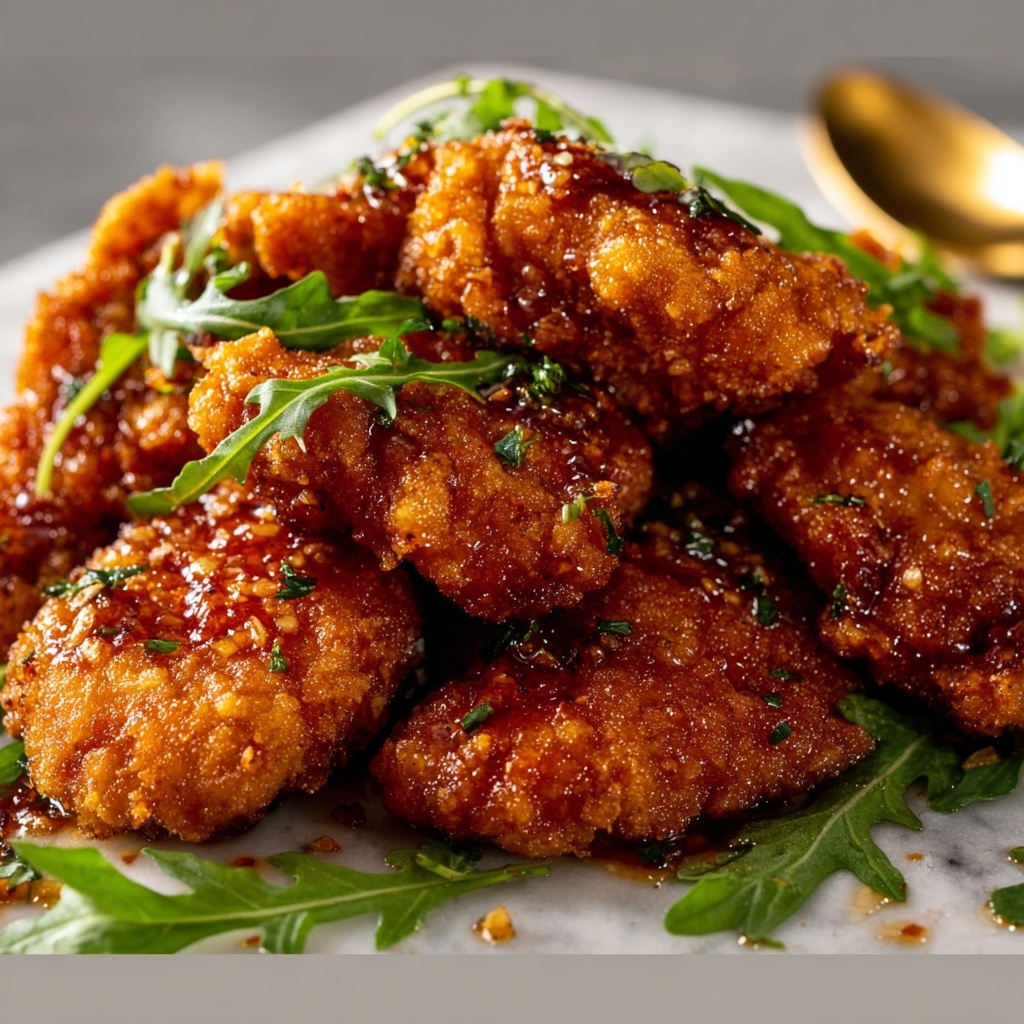 Crispy Hot Honey Salmon Tenders Recipe - Recipe Image