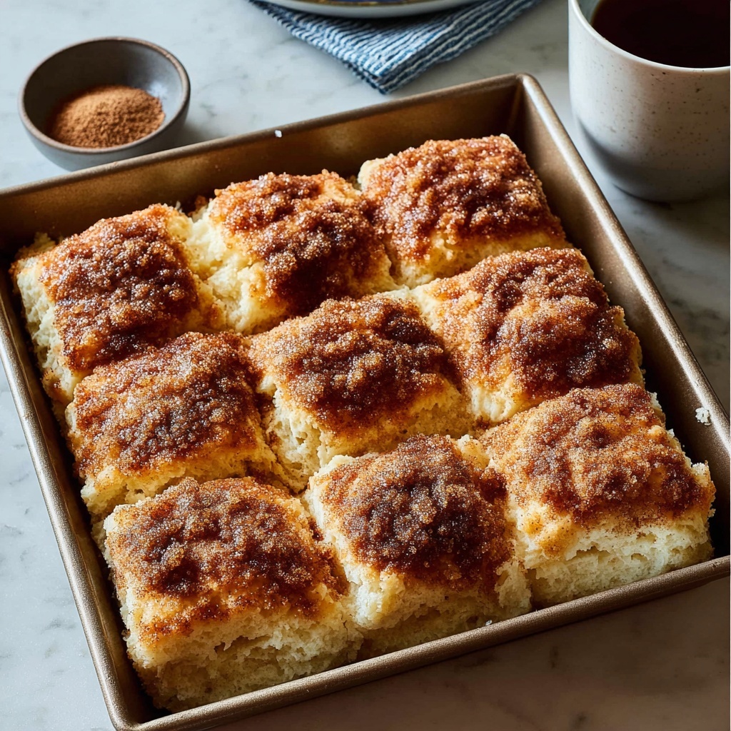 Cinnamon Sugar Butter Swim Biscuits Recipe - Recipe Image