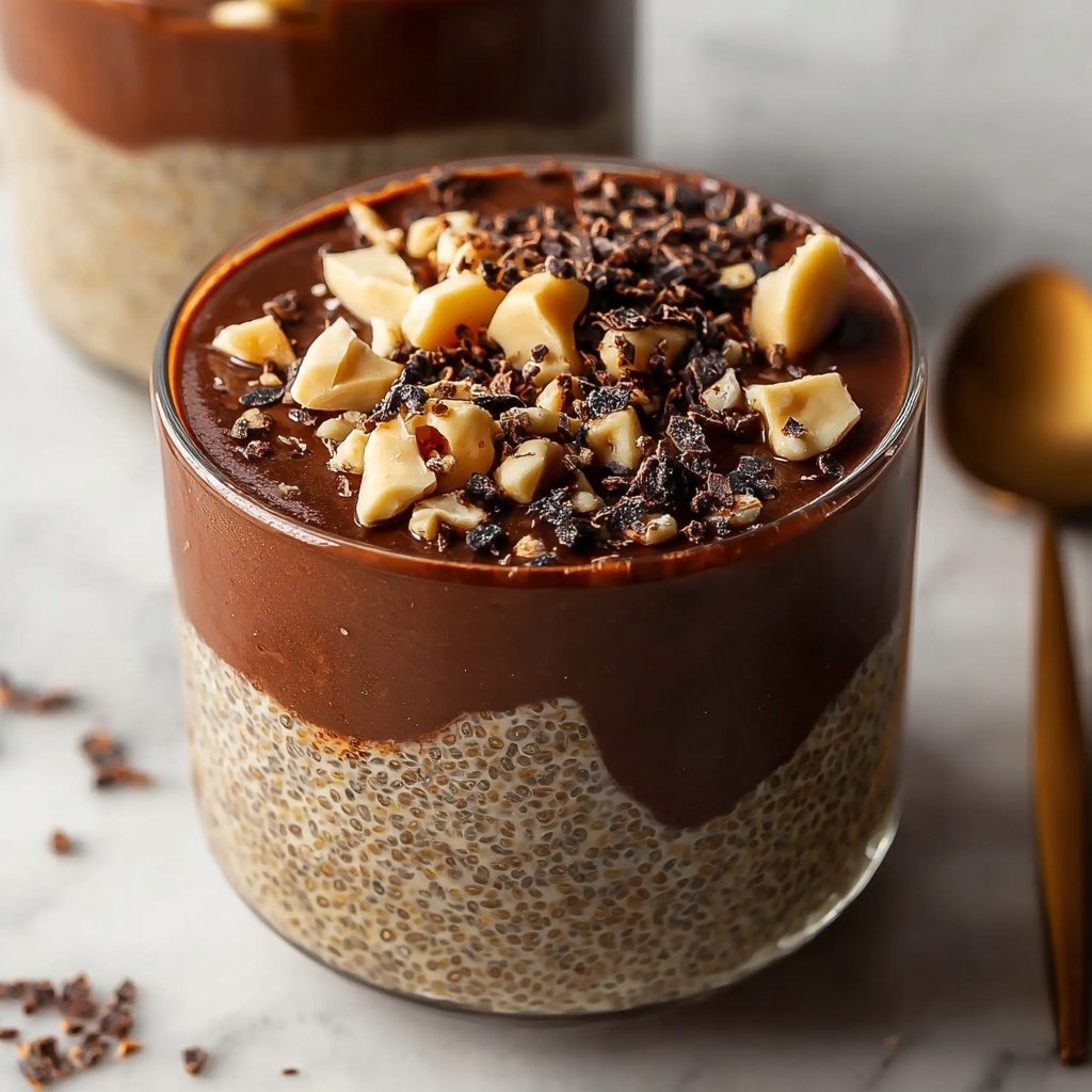 Creamy Peanut Butter Cup Chia Pudding Recipe - Recipe Image