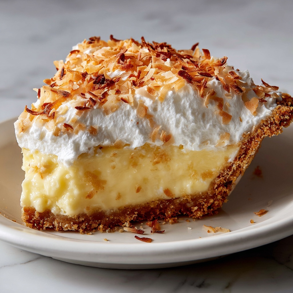 Coconut Pie Recipe - Recipe Image