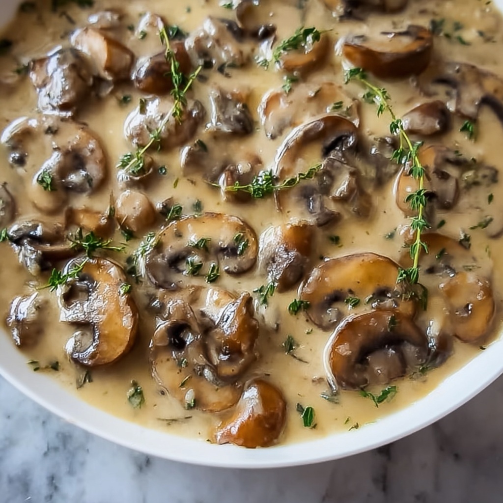 Creamy Mushroom Gravy: The Ultimate Comfort Topping Recipe - Recipe Image