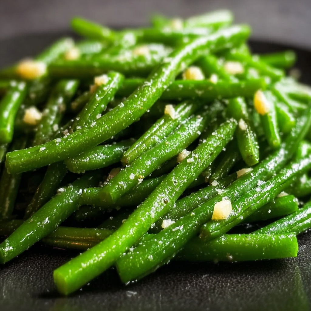 Buttery Garlic Green Beans Recipe - Recipe Image