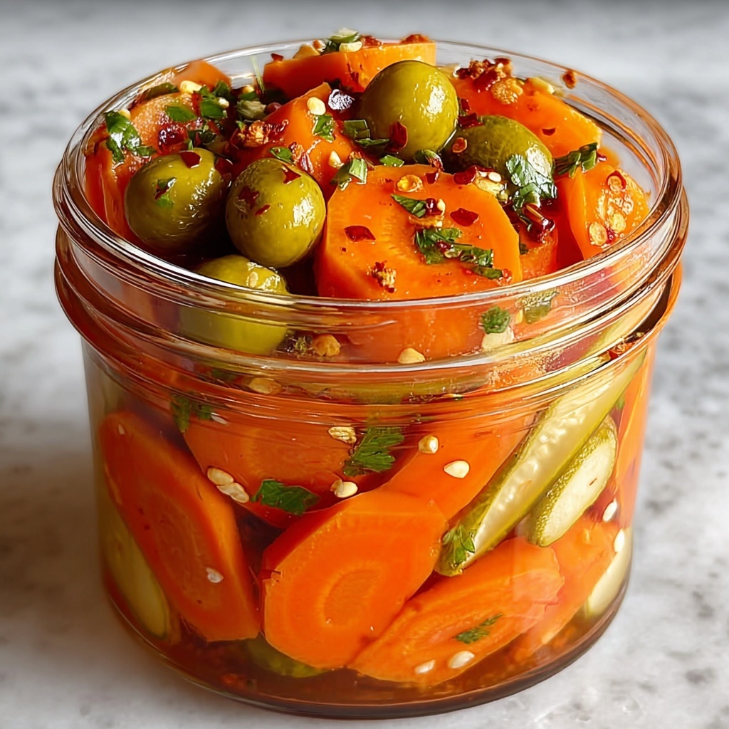 Authentic Mexican Pickled Carrots Recipe - Recipe Image