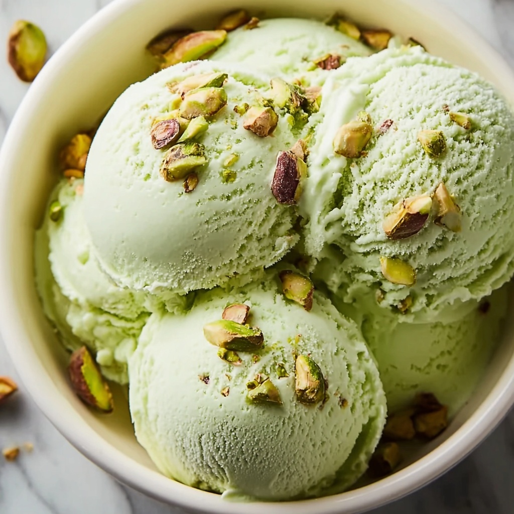 High Protein Pistachio Ice Cream Recipe - Recipe Image