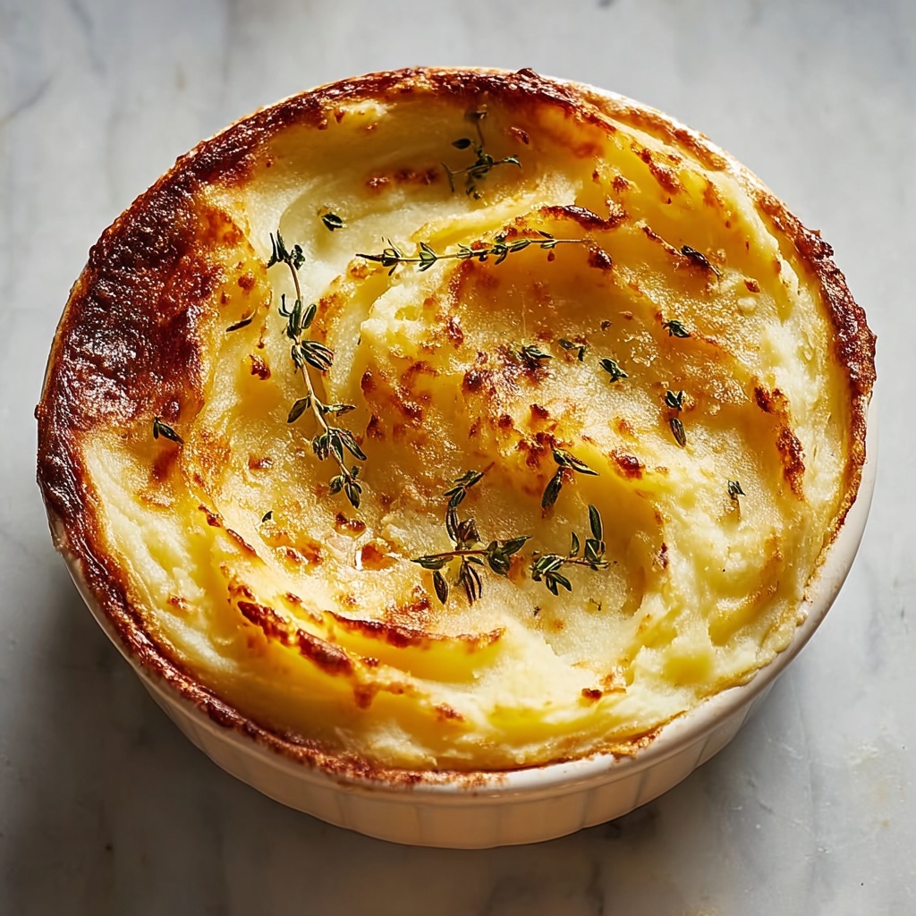 Creamiest Baked Mashed Potatoes Recipe - Recipe Image