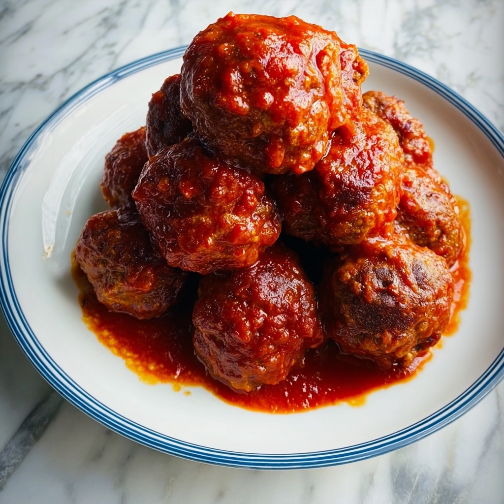 Slow-Cooker Grape Jelly Meatballs Recipe - Recipe Image