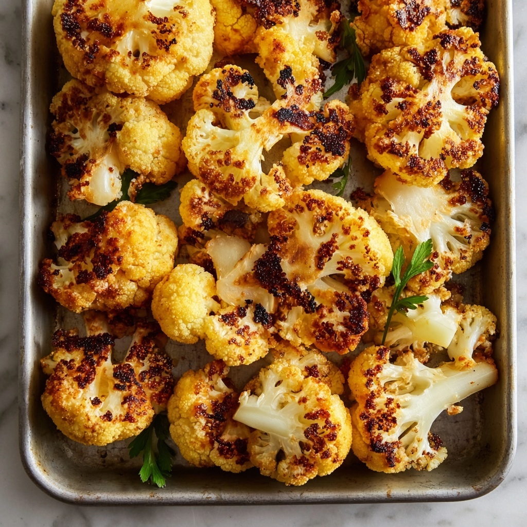 Hot Honey Roasted Cauliflower Recipe - Recipe Image