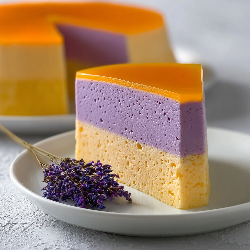 Ube Flan Cake Recipe - Recipe Image