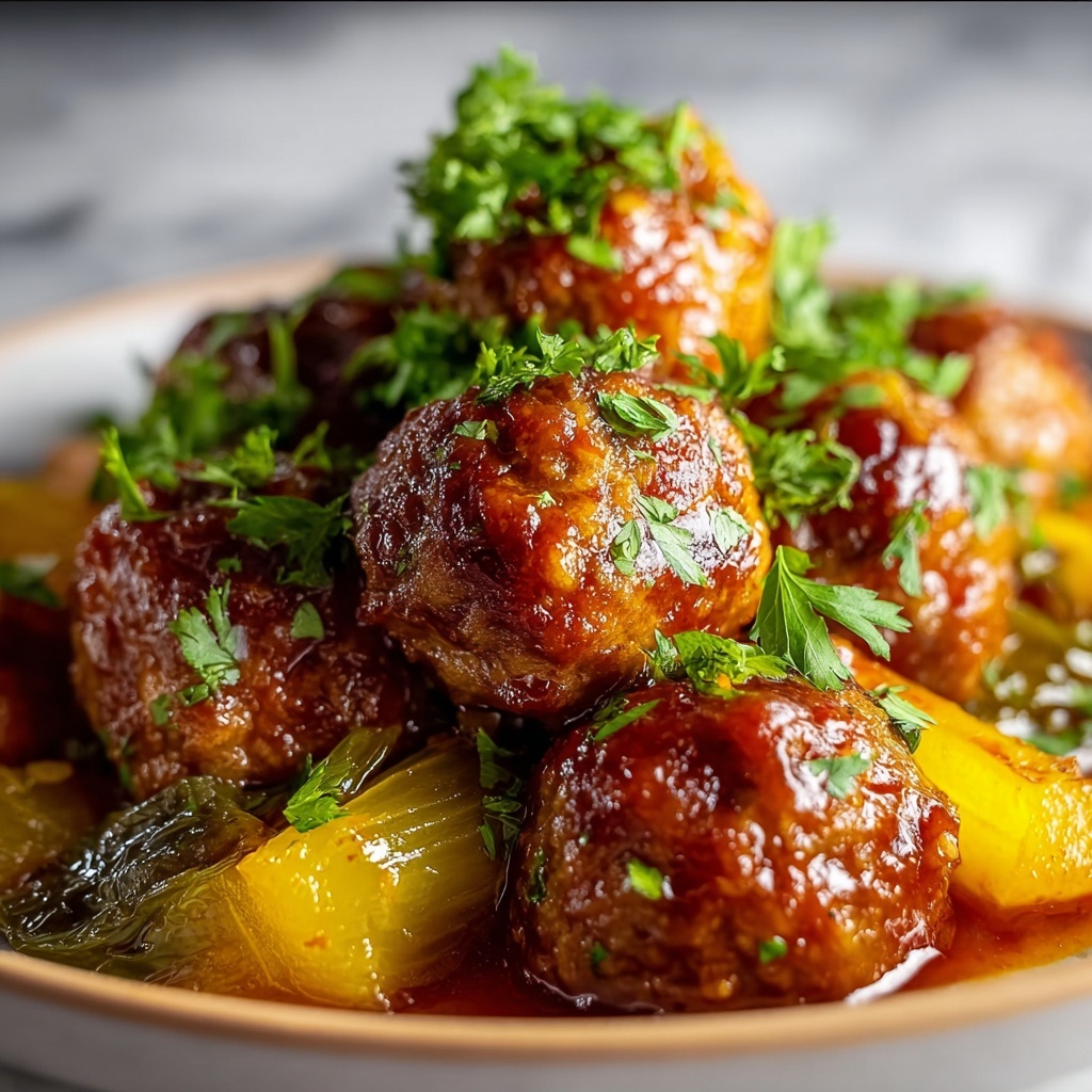 Sweet and Sour Meatballs Recipe - Recipe Image