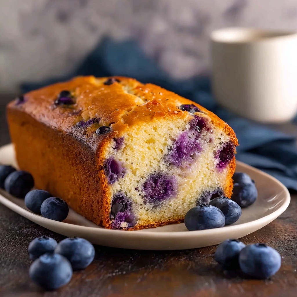 Blueberry Cream Cheese Bread Recipe - Recipe Image