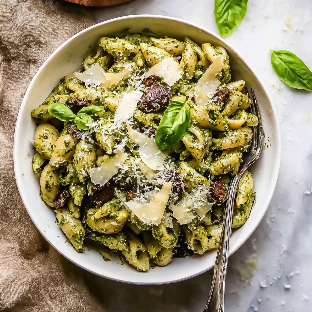 One Pot Lemon Basil Asparagus and Sausage Pasta Recipe - Recipe Image