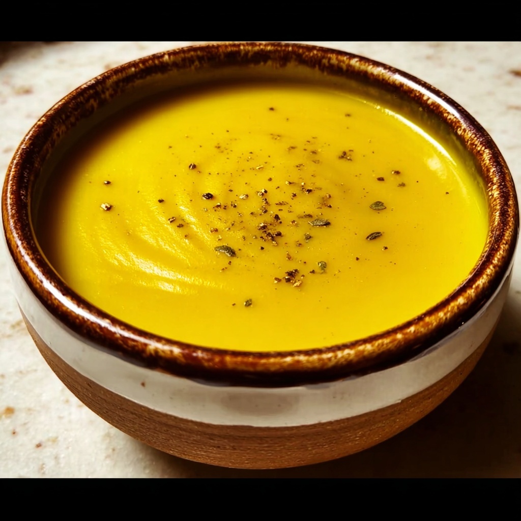 Creamy Butternut Squash Soup with Coconut Milk and Warm Spices Recipe - Recipe Image