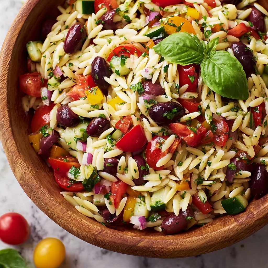 Mediterranean Orzo Salad Recipe - Recipe Image
