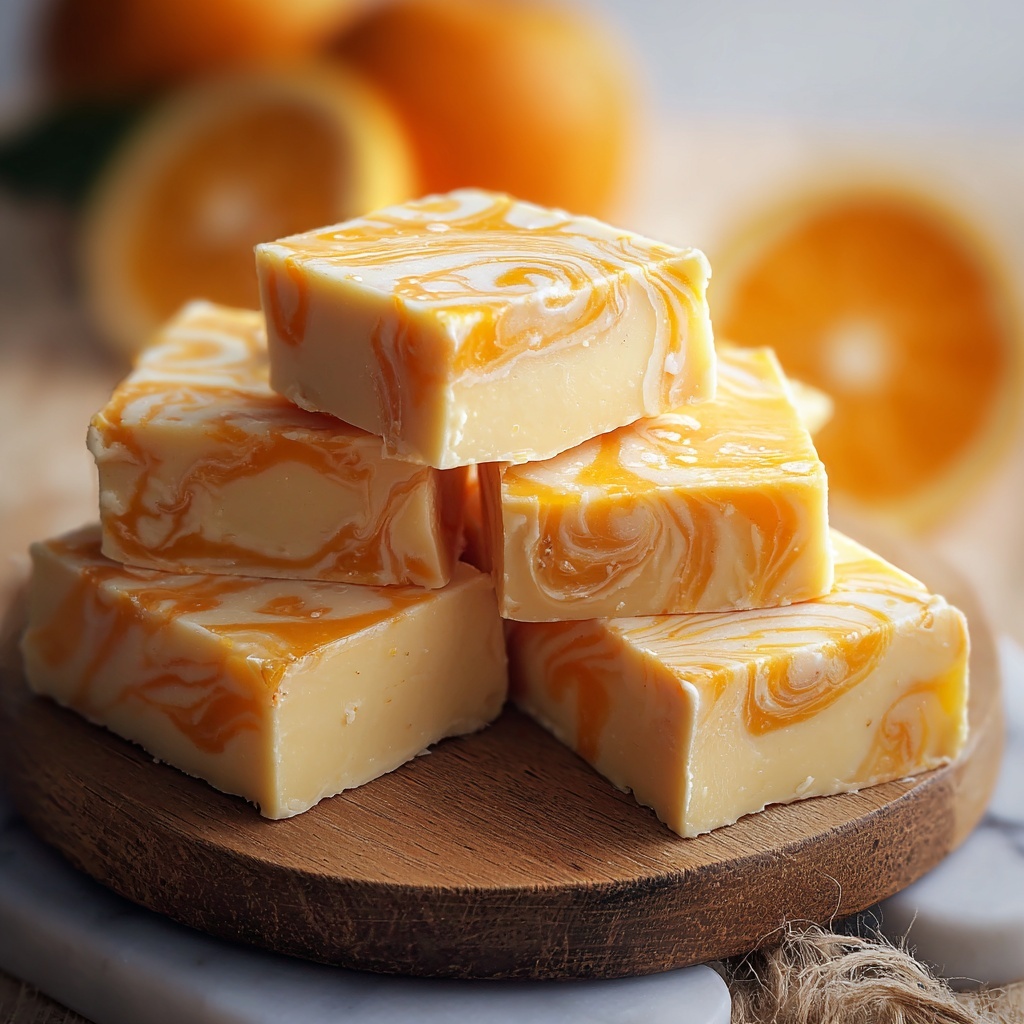 Orange Dreamsicle Fudge Recipe - Recipe Image