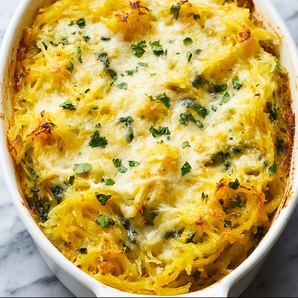 Baked Spaghetti Squash and Cheese Recipe - Recipe Image