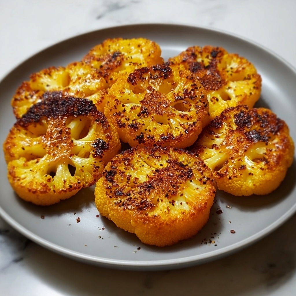Dukkah-Crusted Fried Cauliflower “Steaks” Recipe - Recipe Image
