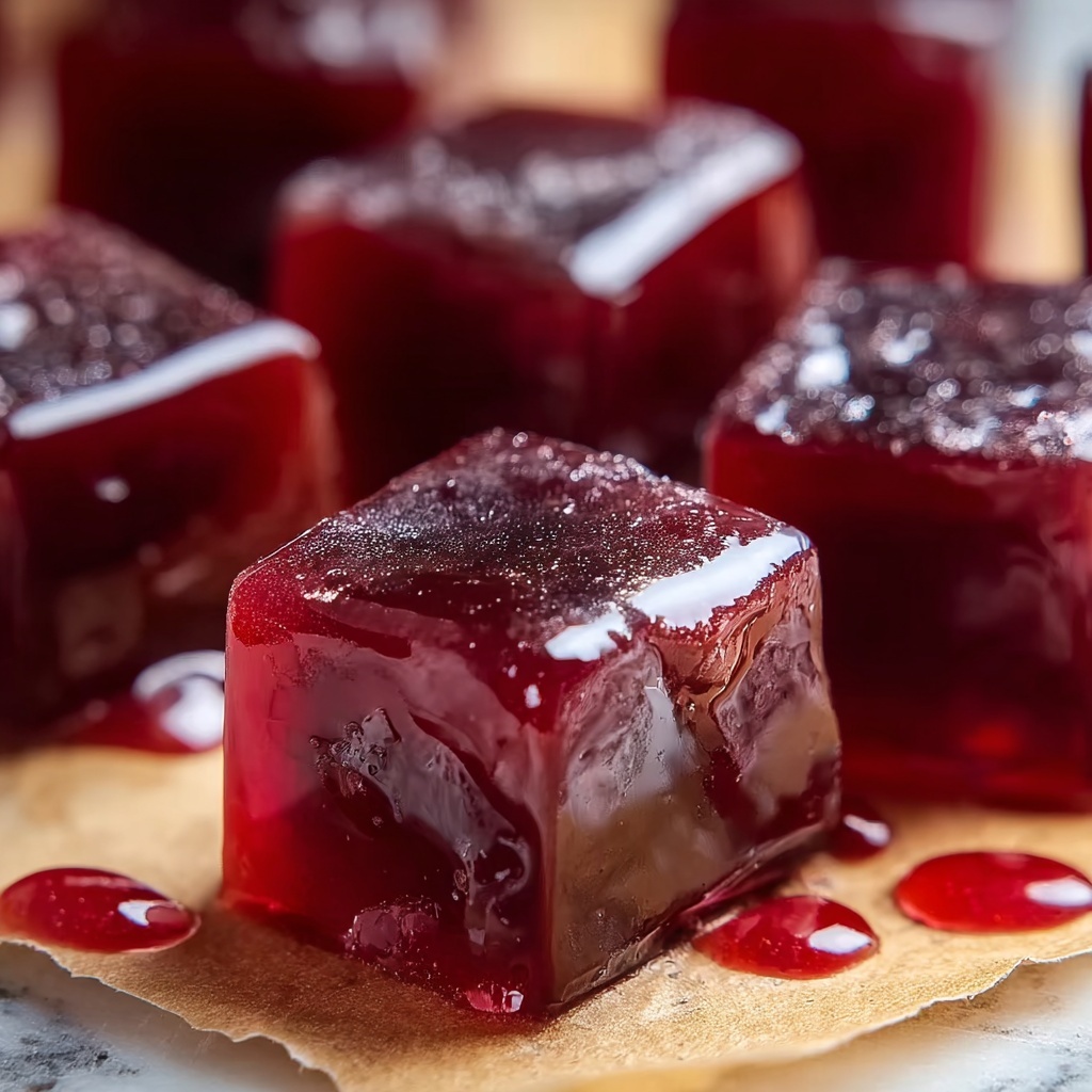 Pomegranate Caramels Recipe - Recipe Image