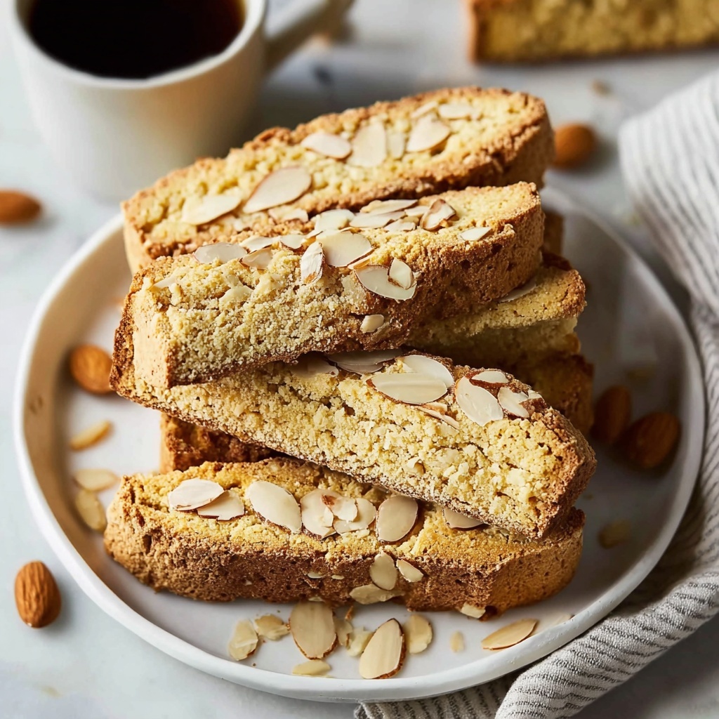Almond Biscotti: A Perfect Italian Treat Recipe - Recipe Image