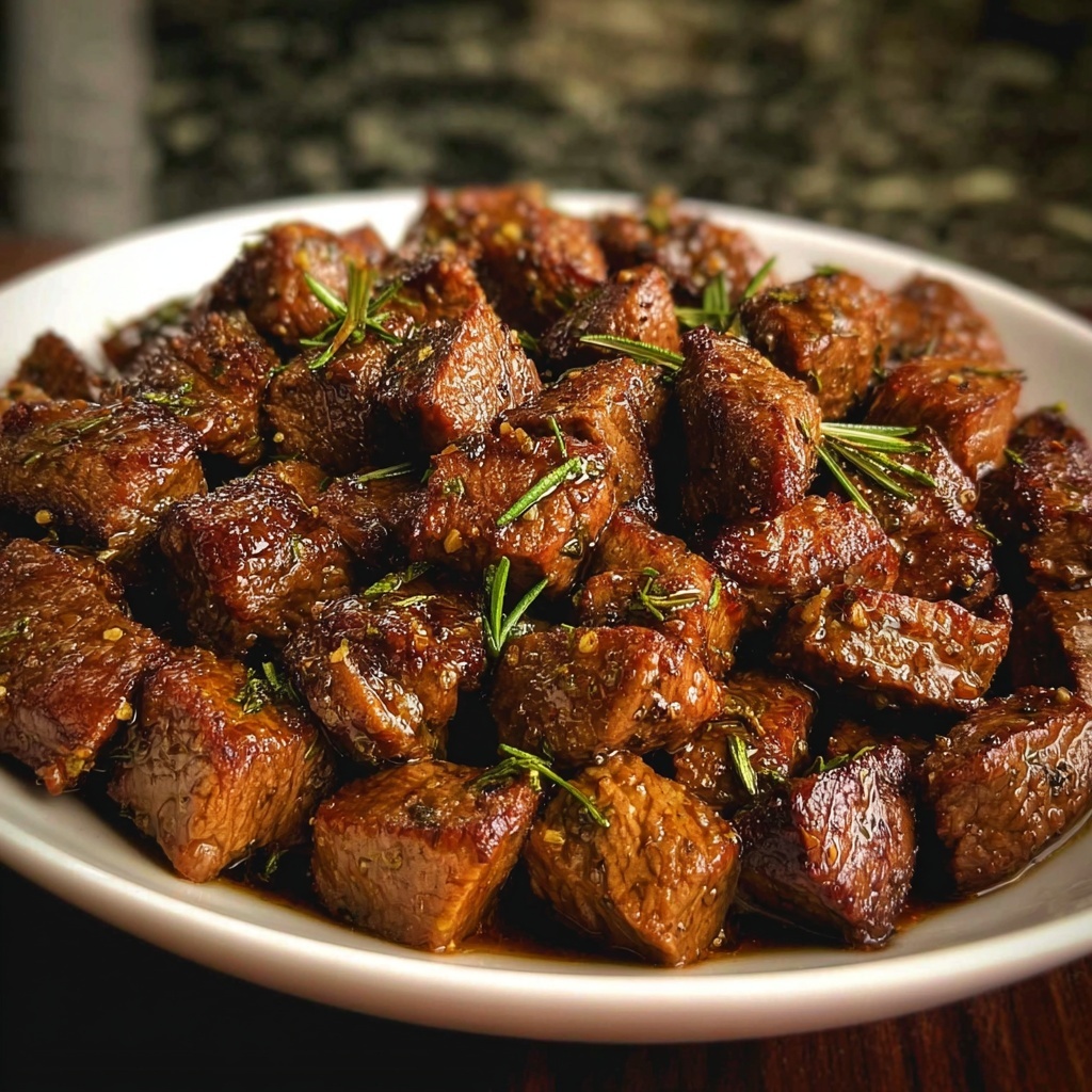 Crockpot Steak Bites: Juicy and Tender Slow Cooker Recipe - Recipe Image