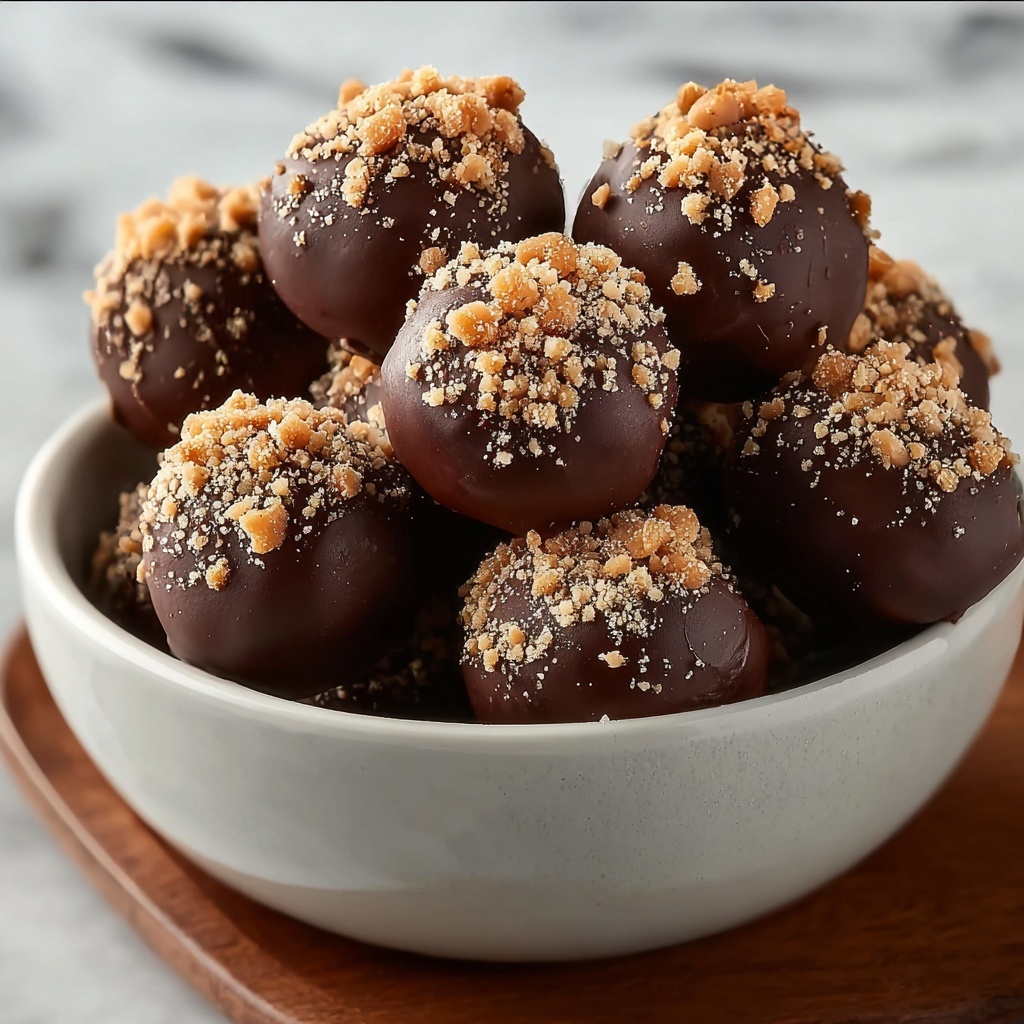 Easy Chocolate Balls Recipe - Recipe Image