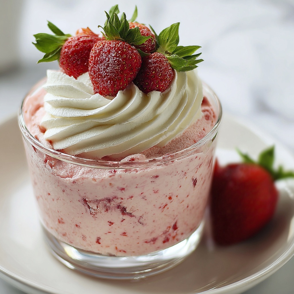 Strawberry Mousse Recipe - Recipe Image